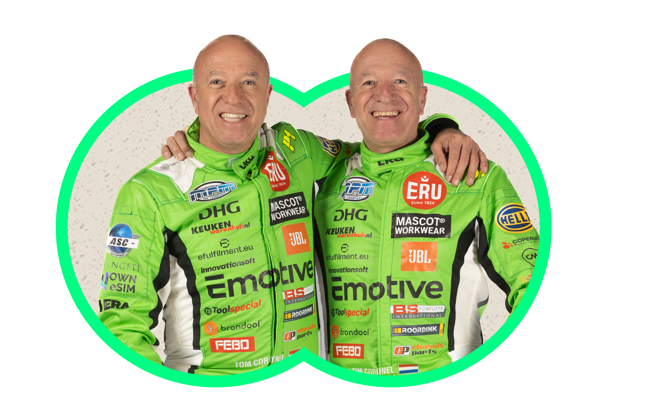 Tom en Tim Coronel